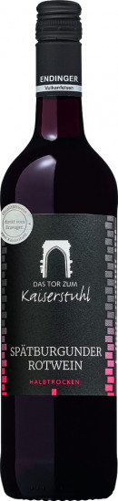 2022 Das Tor zum Kaiserstuhl Spätburgunder Rotwein halbtrocken - BISCHOFFINGER WINZER