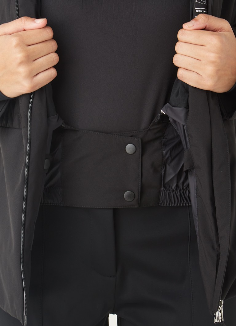 Jachetă de schi matlasată Emporio Armani cu glugă detașabilă