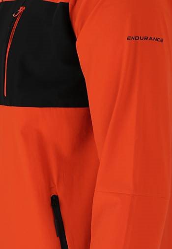 Endurance Laufjacke Tellent mit wasserabweisendem Reißverschluss