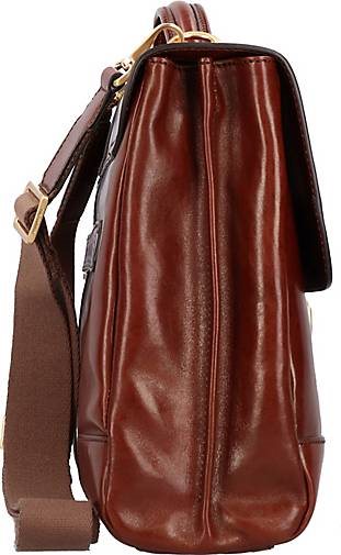 The Bridge Vespucci Aktentasche Leder 40 cm Laptopfach