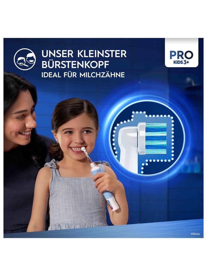 Oral-B Zahnbürste Pro Kids Disney Frozen in Blau günstig kaufen onesize