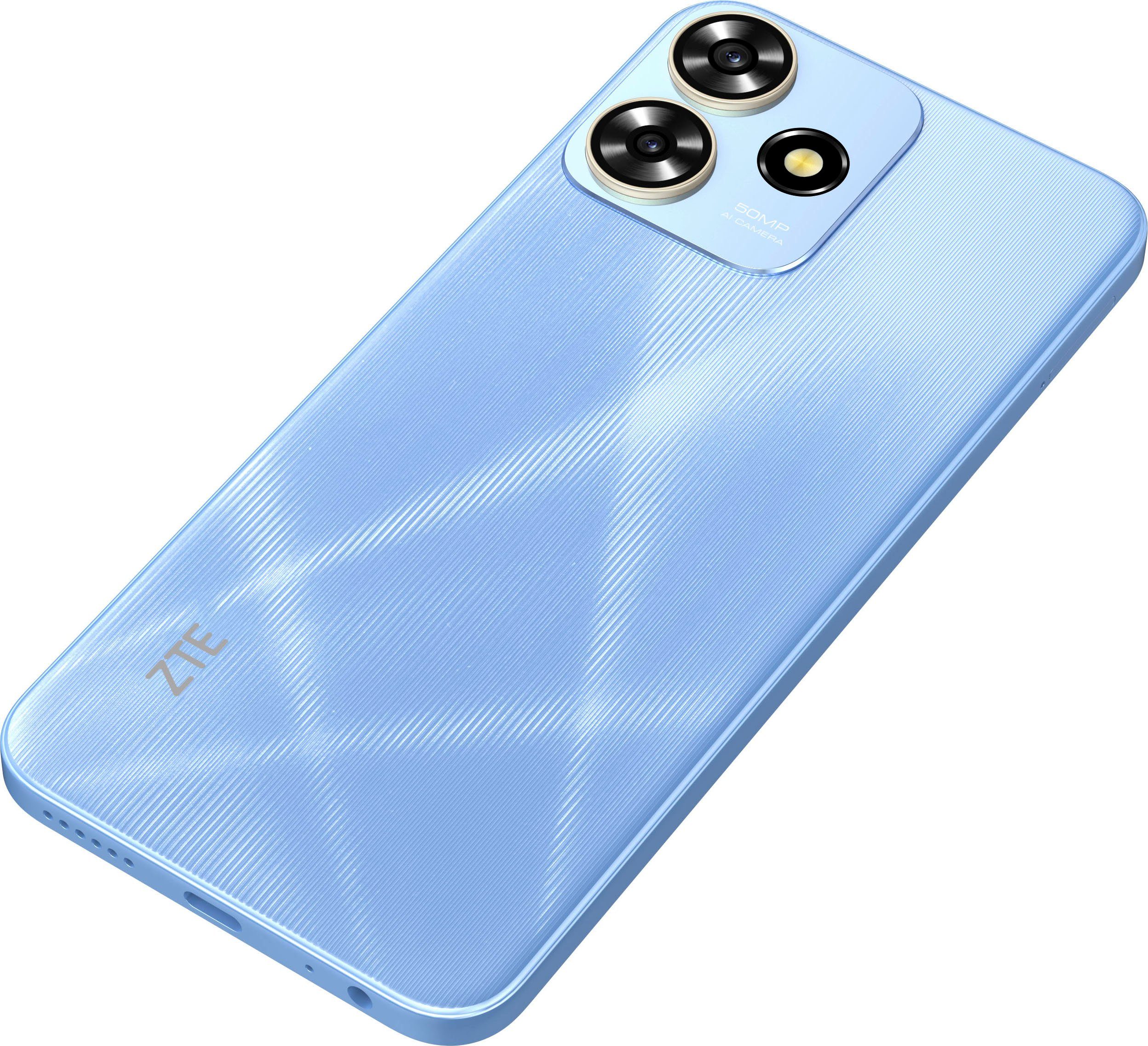ZTE Blade A73 Smartphone (16,76 cm/6,6 Zoll, 128 GB Speicherplatz, 50 MP Kamera)