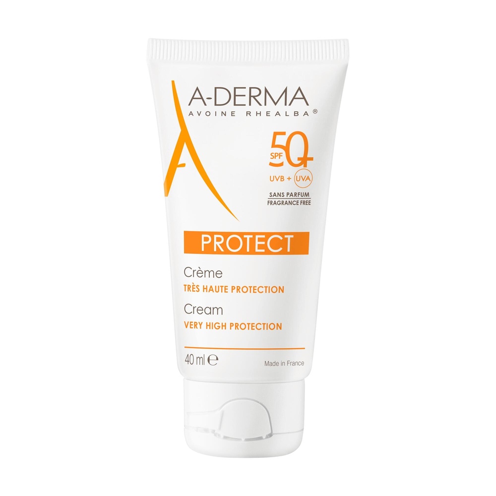 A-Derma PROTECT Crème sans parfum 50+ 40ml Crème solaire