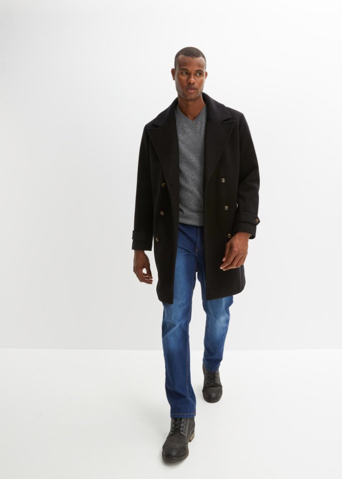 Essential Regular Fit Stretch-Jeans, Straight
