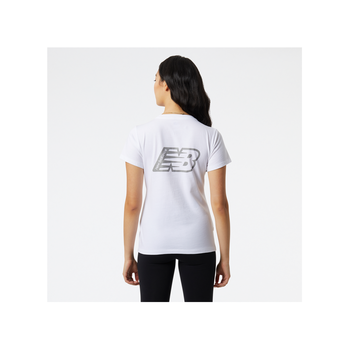 New Balance Essentials T-Shirt Damen Weiss FWT