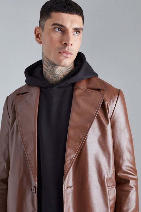 PU-Trenchcoat