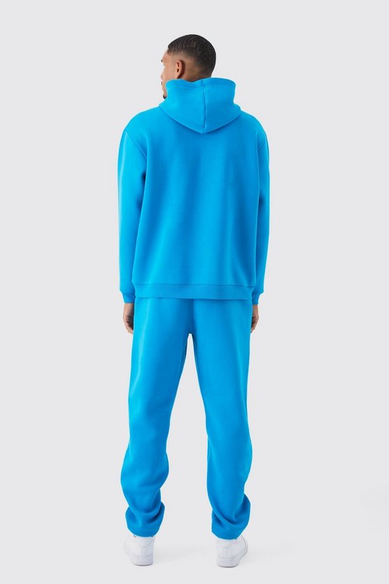Tall Oversize Trainingsanzug mit Homme Graffiti-Print