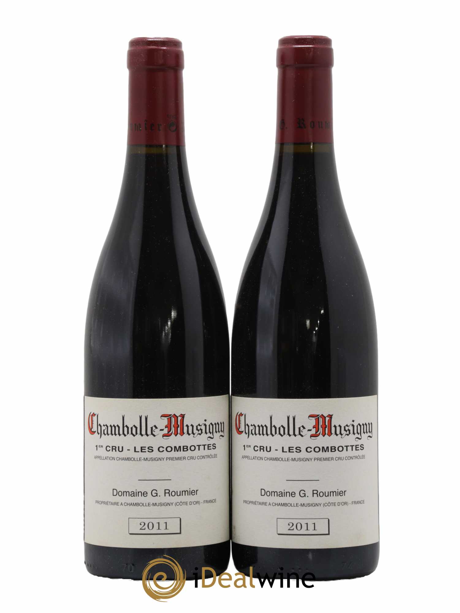 Chambolle-Musigny 1er Cru Les Combottes Georges Roumier (Domaine)  2011 - Lot de 2 Bouteilles