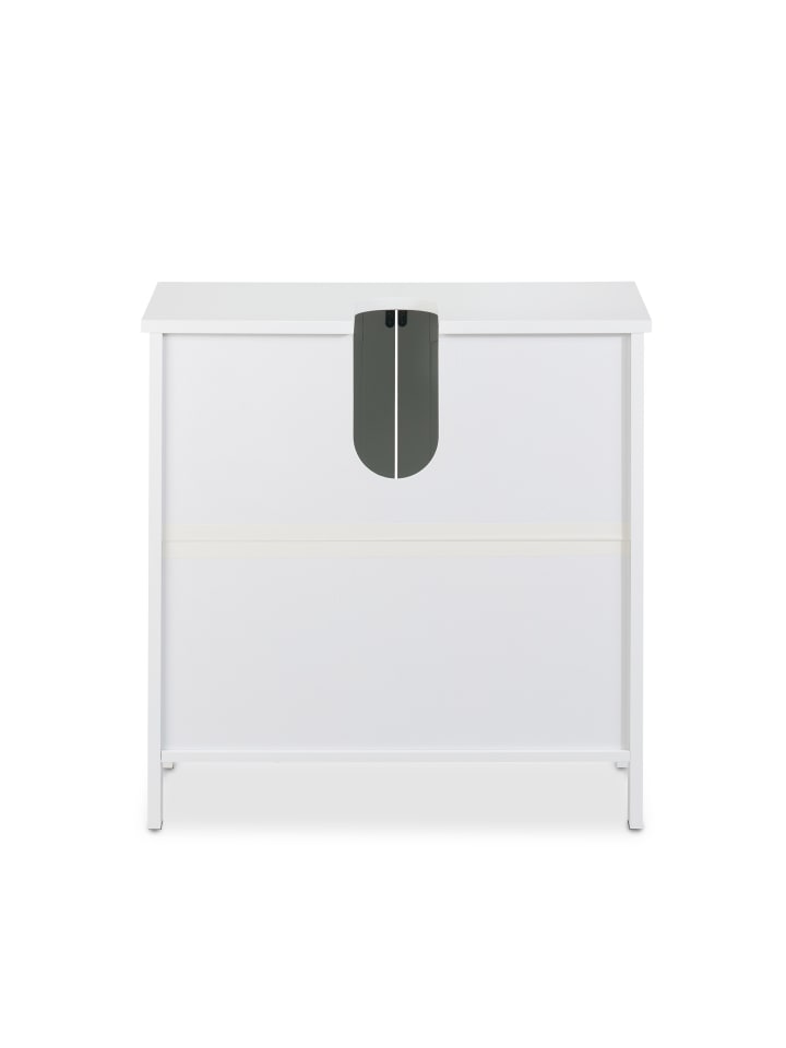 relaxdays Waschbeckenunterschrank in Weiß - (B)60 x (H)60 x (T)31 cm günstig kaufen onesize