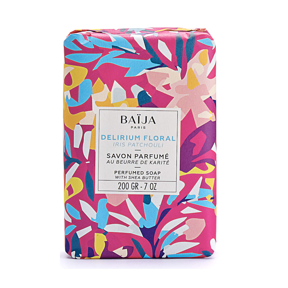 baïja Savon solide corps et mains Delirium Floral Savon dur