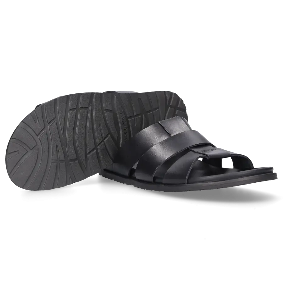 Budapester - Sandalen M6857 Kalbsleder - schwarz