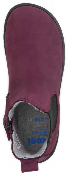 Koel bare |mid ~ Filas Chelsea Boot Wollfleece ~ Bordeaux
