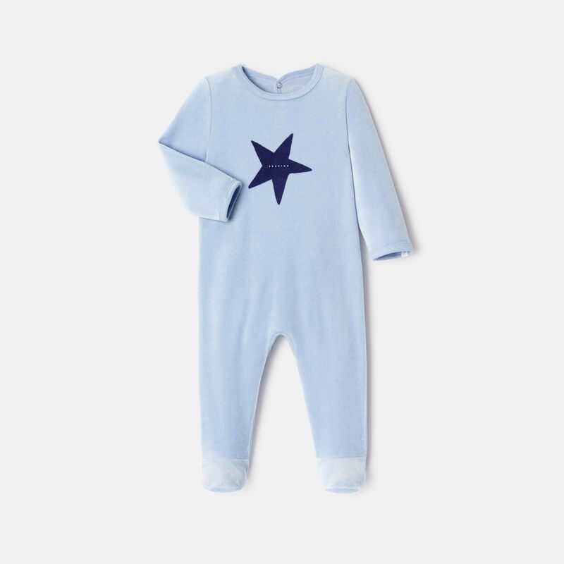 Dors-bien en coton bleu mixte Absorba