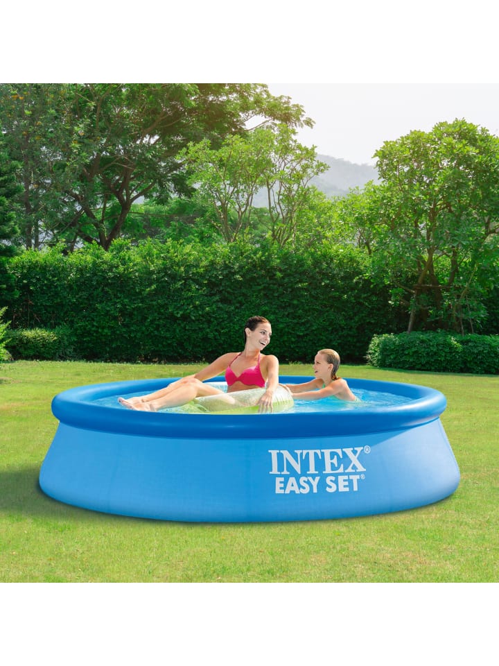 Intex Easy Set Pool (244x61cm)   Abdeckplane in blau günstig kaufen onesize