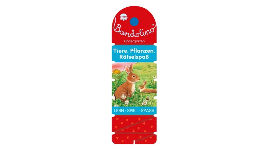 Bandolino. Tiere, Pflanzen, Rätselspaß - Lernspiel mit Lösungskontrolle für Kinder ab 4 Jahren