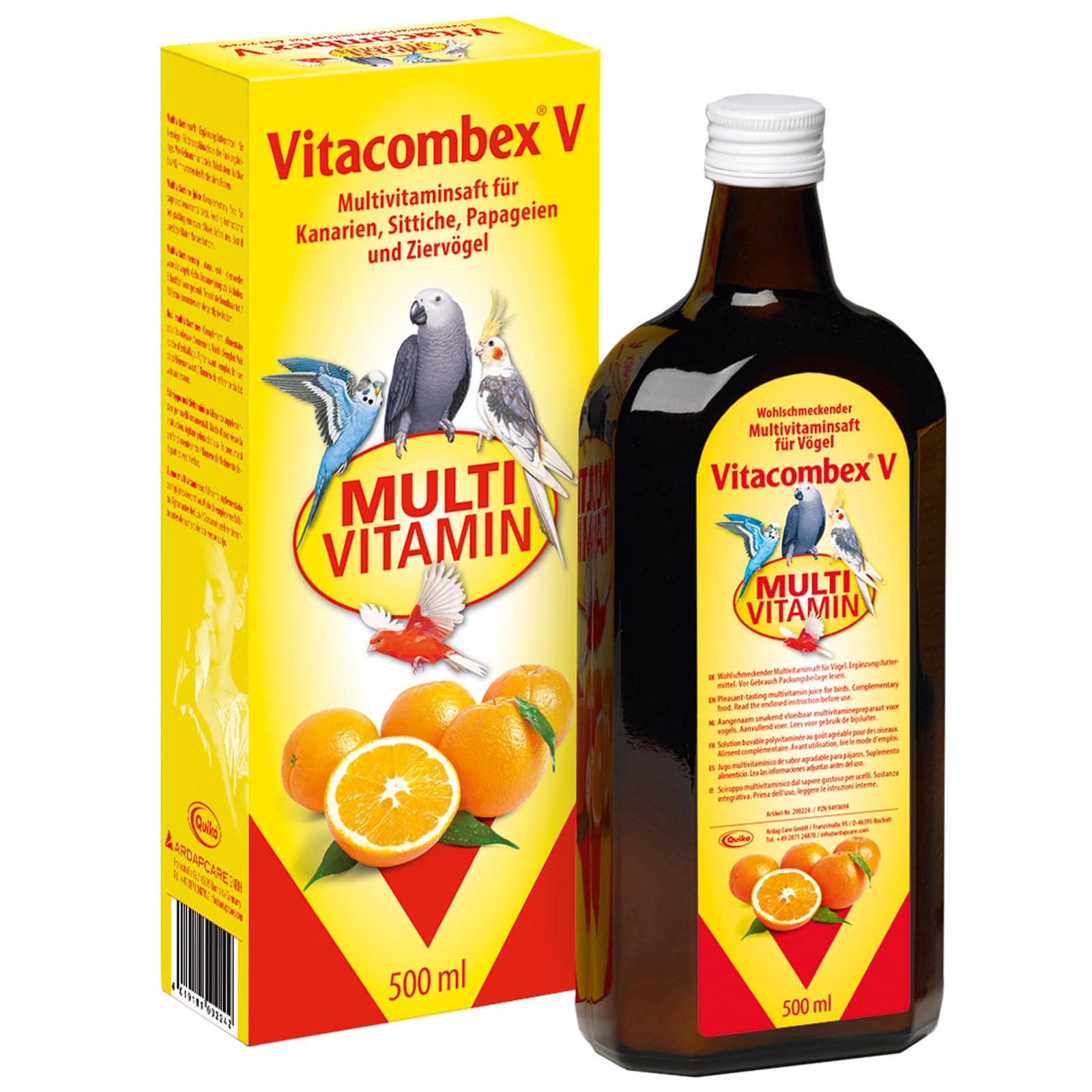 Quiko Ergänzungsfutter Quiko Vitacombex V Multivitaminsaft für Ziervögel