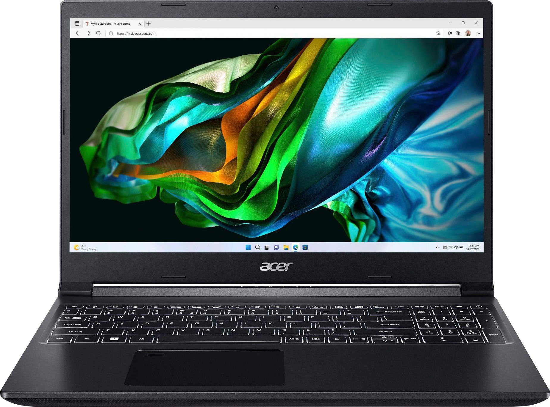 Acer Aspire 7 A715-43G-R0BR Gaming-Notebook (39,62 cm/15,6 Zoll, AMD Ryzen 5 5625U, GeForce RTX 3050, 512 GB SSD)
