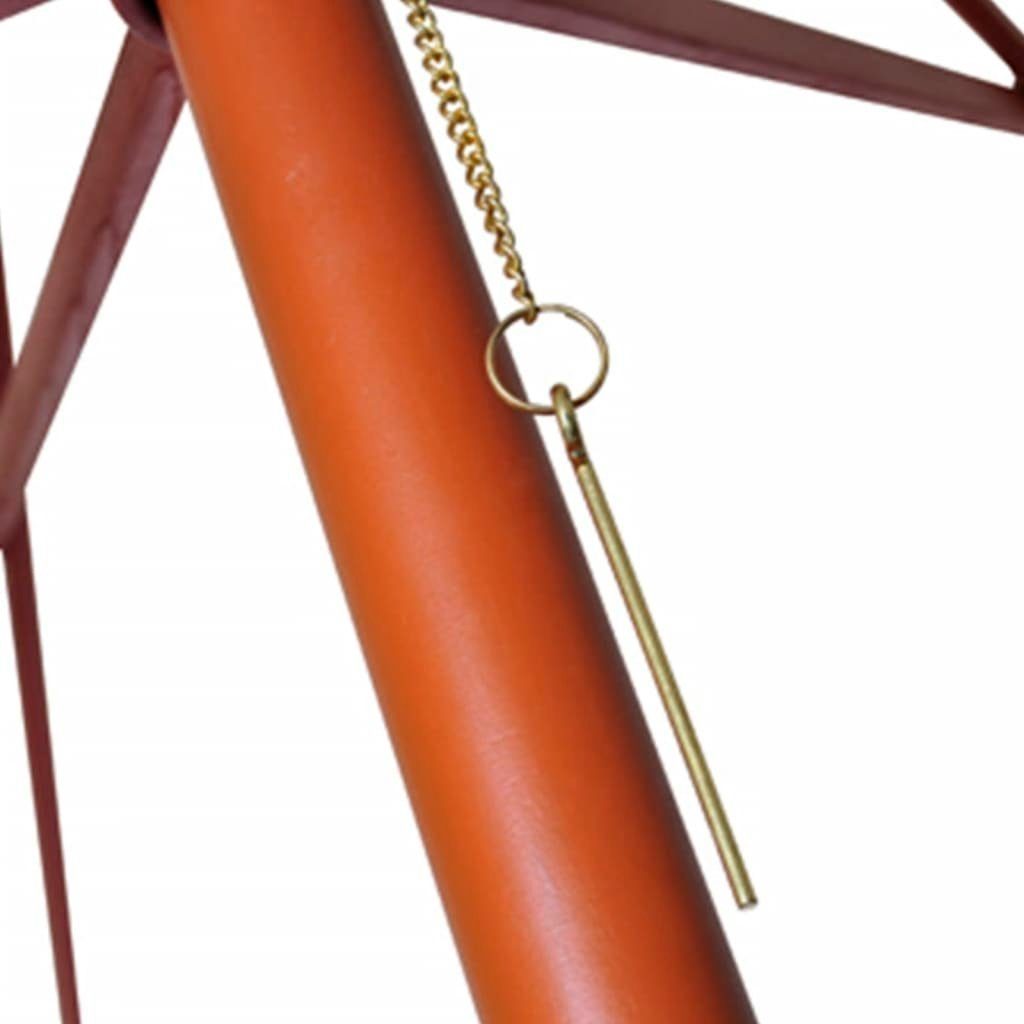 DOTMALL Sonnenschirm Ø300cm,Polyester,Gartenschirm,Strandschirm, Marktschirm knickbar