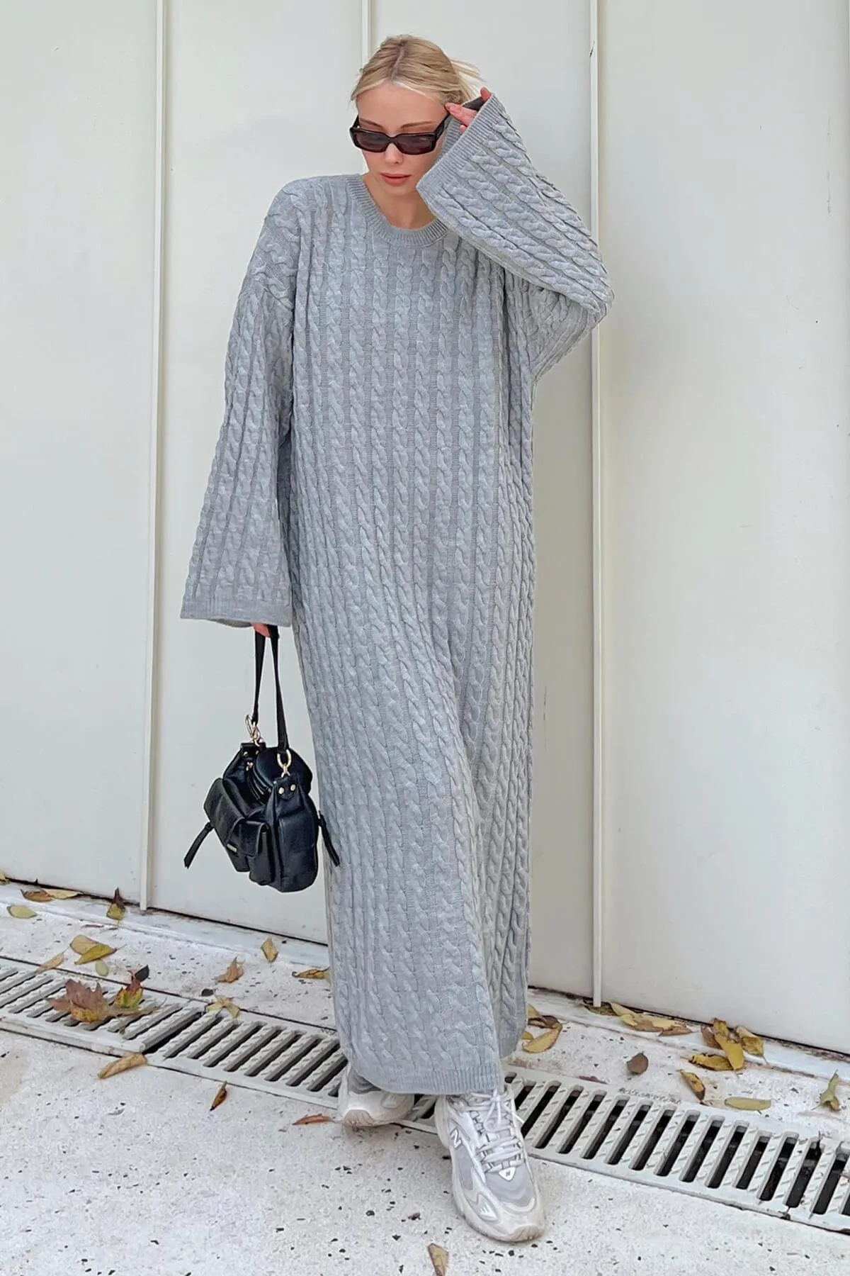 Swist  Kleid - Grau - Basic
