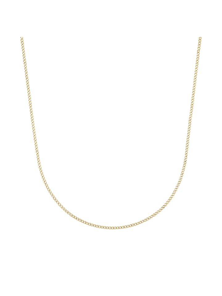 Amor Collier Edelstahl, IP Gold in Gold günstig kaufen 45 cm