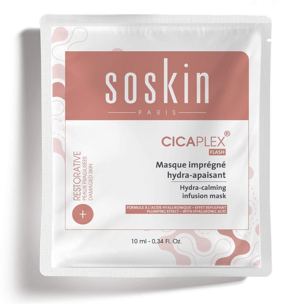soskin Cicaplex® Flash - Masque Imprégné Hydra-Apaisant Masque