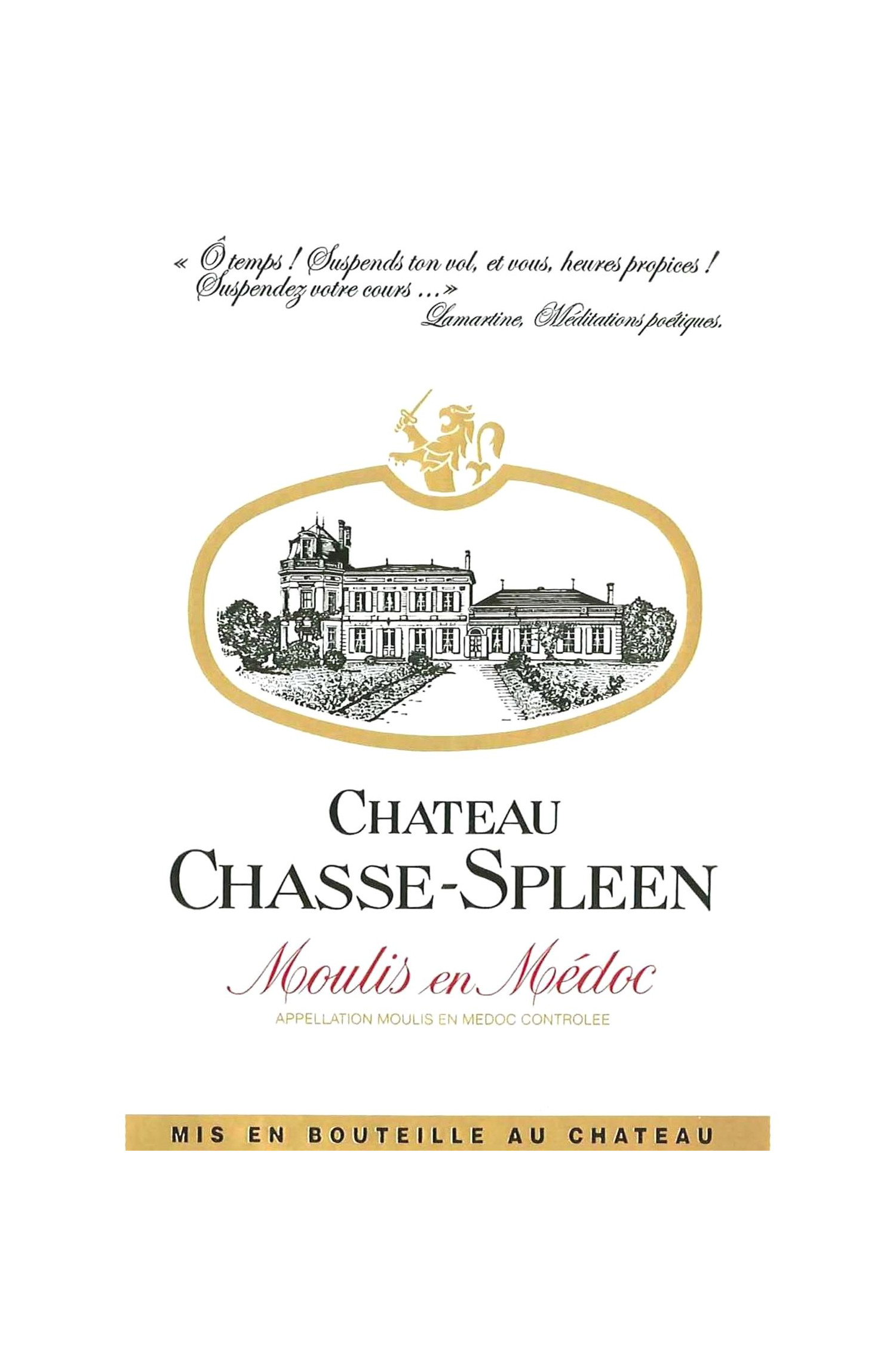 Château Chasse Spleen 1990, Moulis-en-Medoc