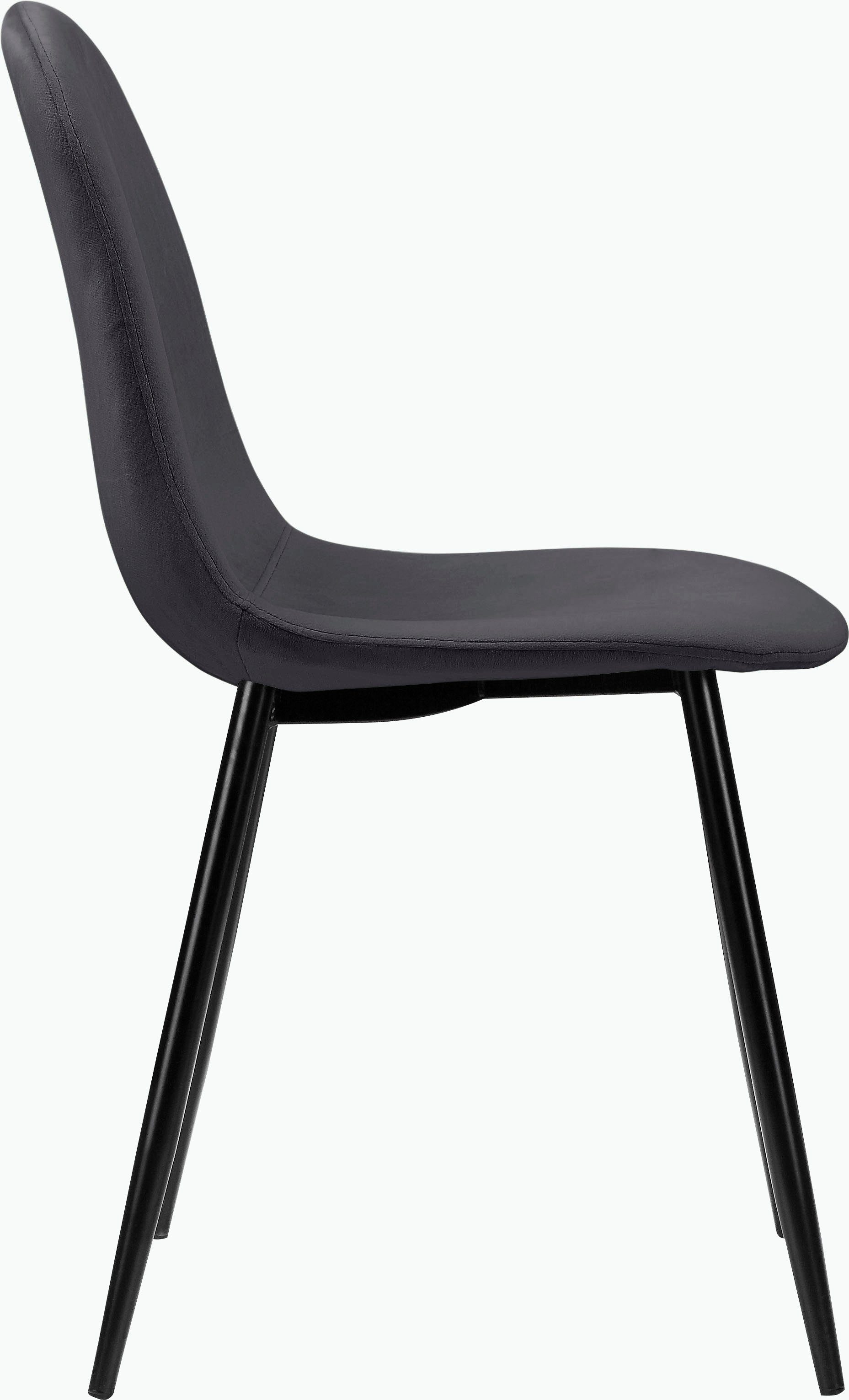 Leonique Essgruppe Eadwine, (Set, 5-tlg), bestehend aus Eadwine Esstisch 160 cm und 4 Eadwine Esszimmerstühlen