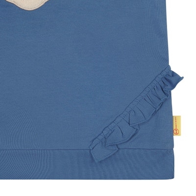 Sweatshirt, mittelblau für Mädchen