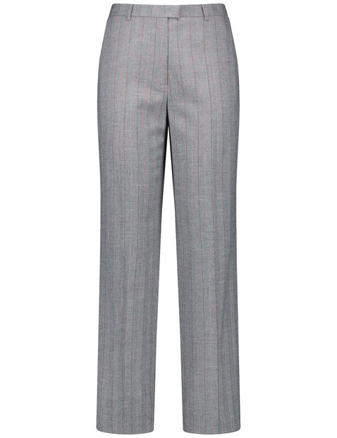 Elegante Stoffhose mit Nadelstreifen
