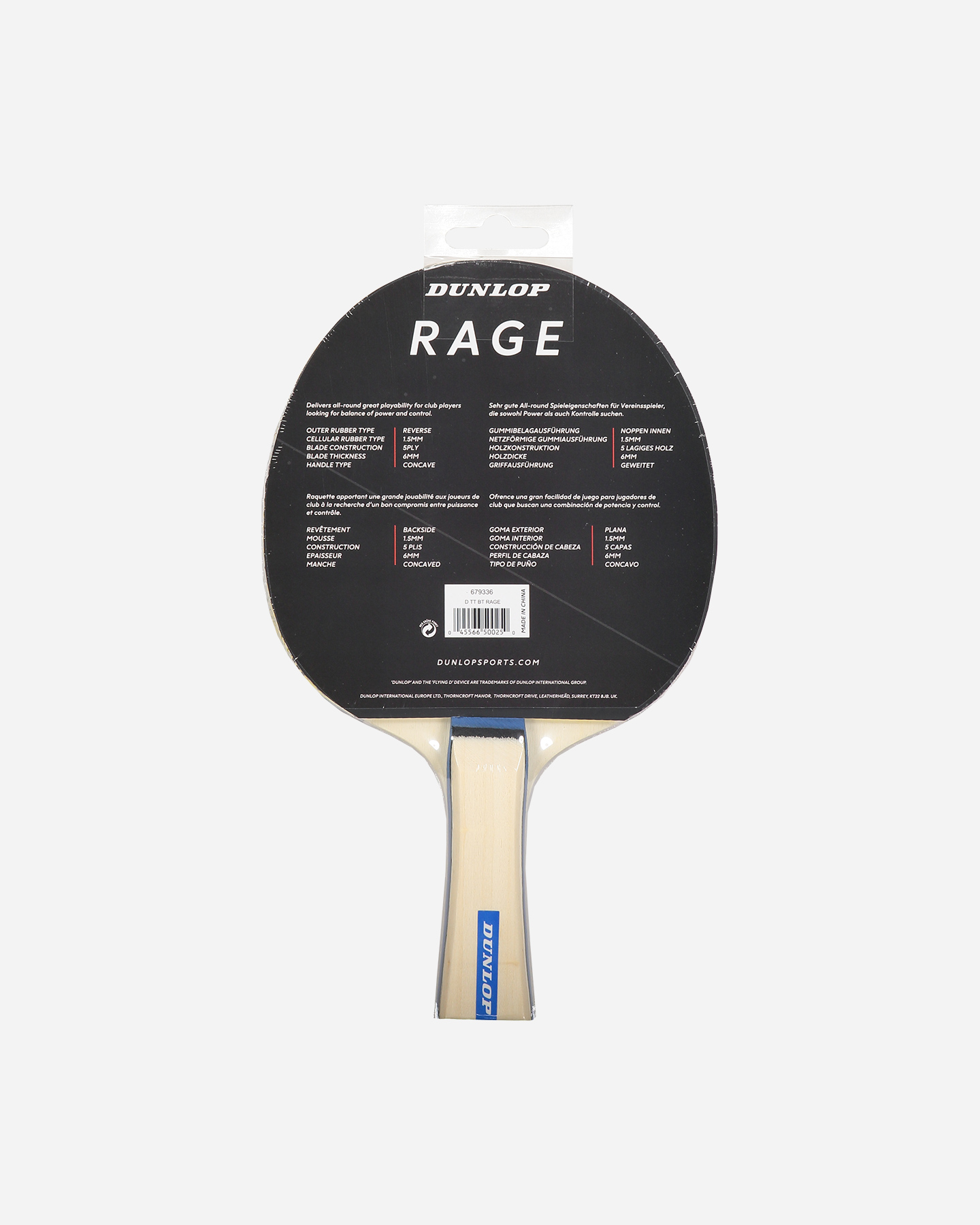 Príslušenstvo Ping Pong Dunlop Ping Pong Rage 679336