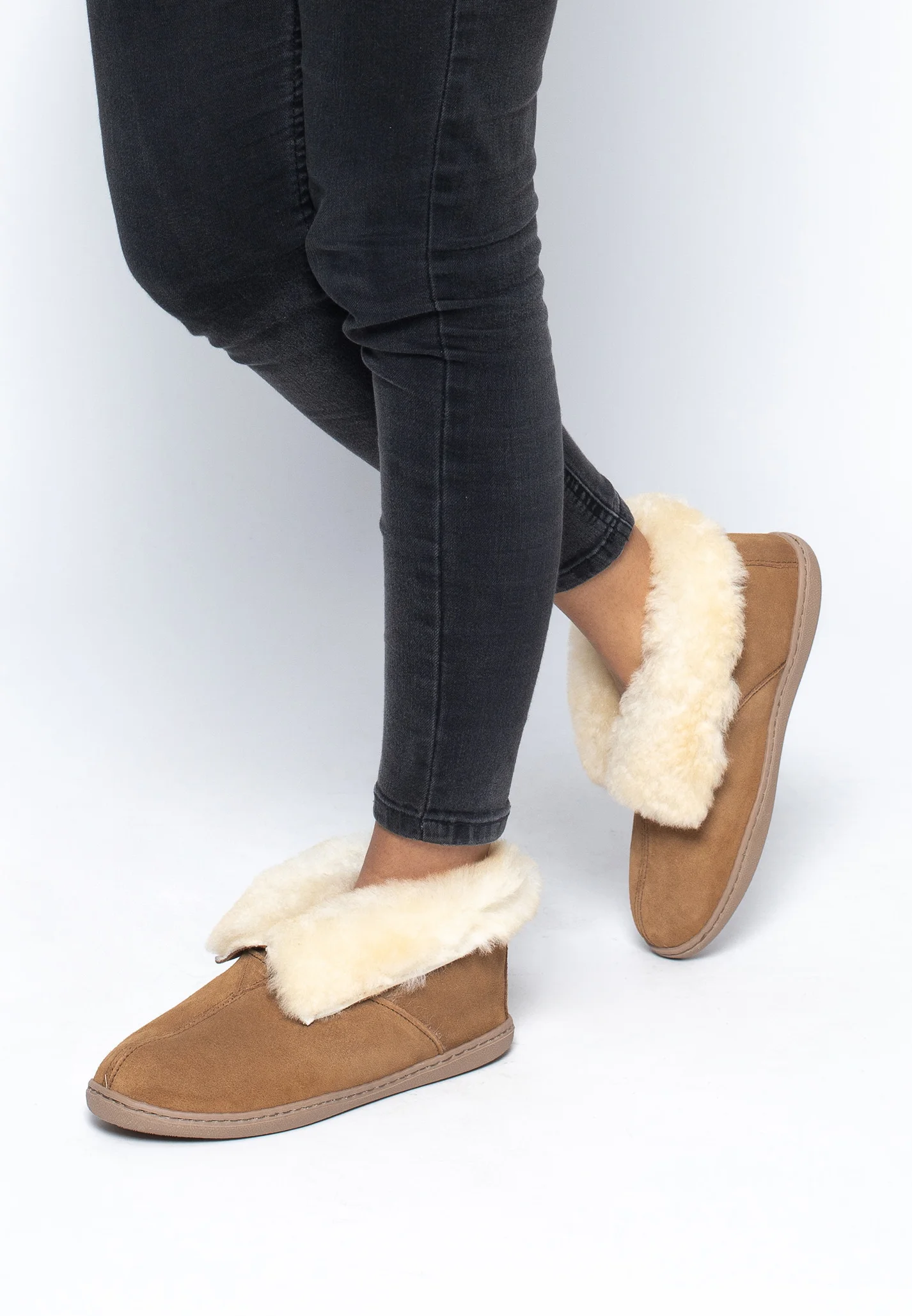 Botín de piel de oveja Minnetonka - Pantuflas