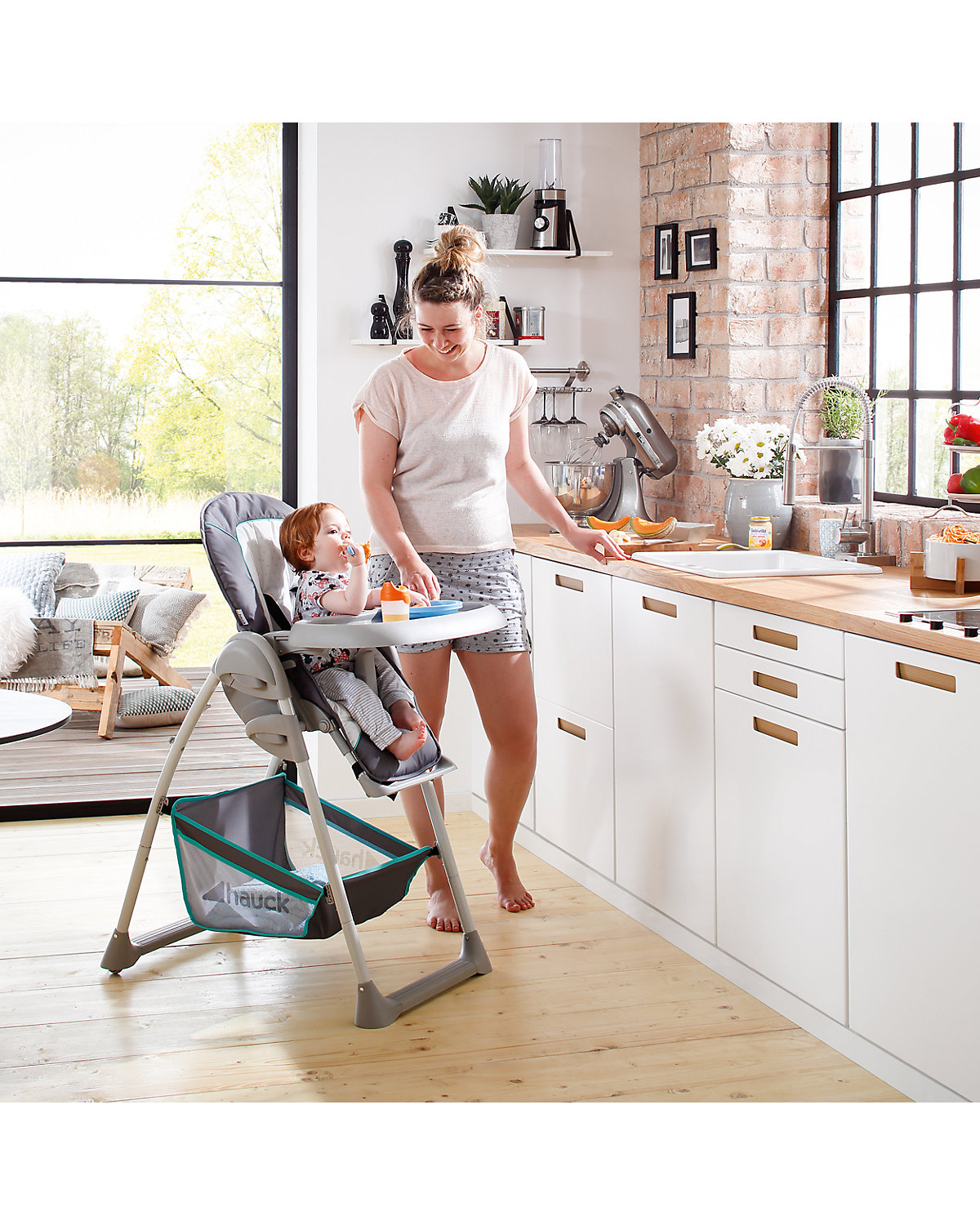 Hochstuhl ab Geburt - Sit'n Relax Newborn Set, Hearts
