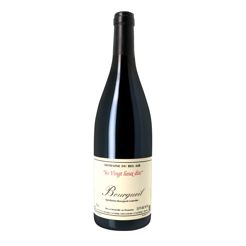 Bourgueil Les Vingt Lieux Dits 2021 - Bourgueil - Loire - Bel Air (75CL.)