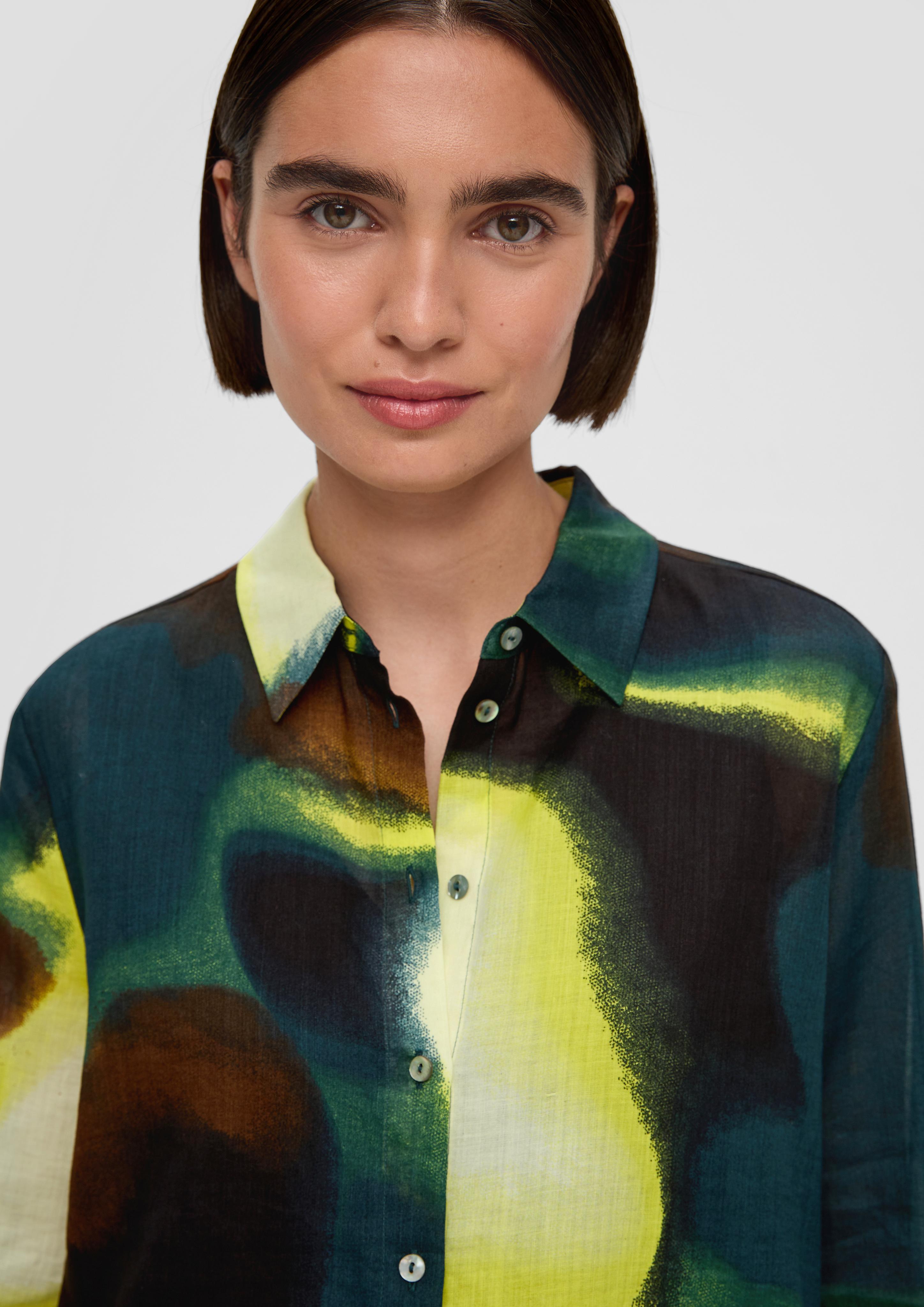 Bluse aus Ramiemix  2136622-99A3