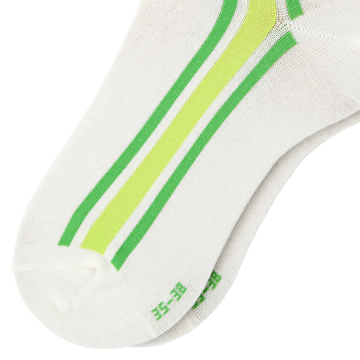 1 Paar Damen Socken mit Längsstreifen