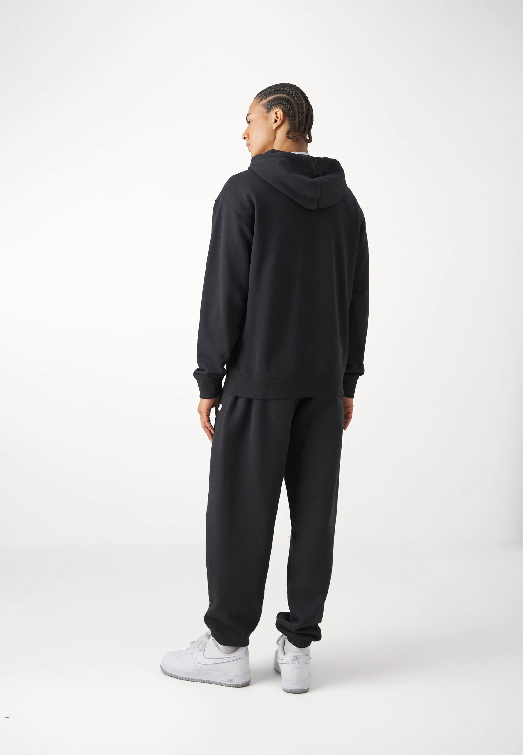 Sudadera con capucha y cremallera completa New Balance Sport Essentials Small Logo - Sudadera con cremallera