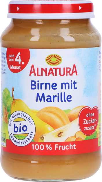 Alnatura Bio Birne mit Marille