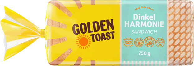 Golden Toast Dinkelharmonie Sandwich