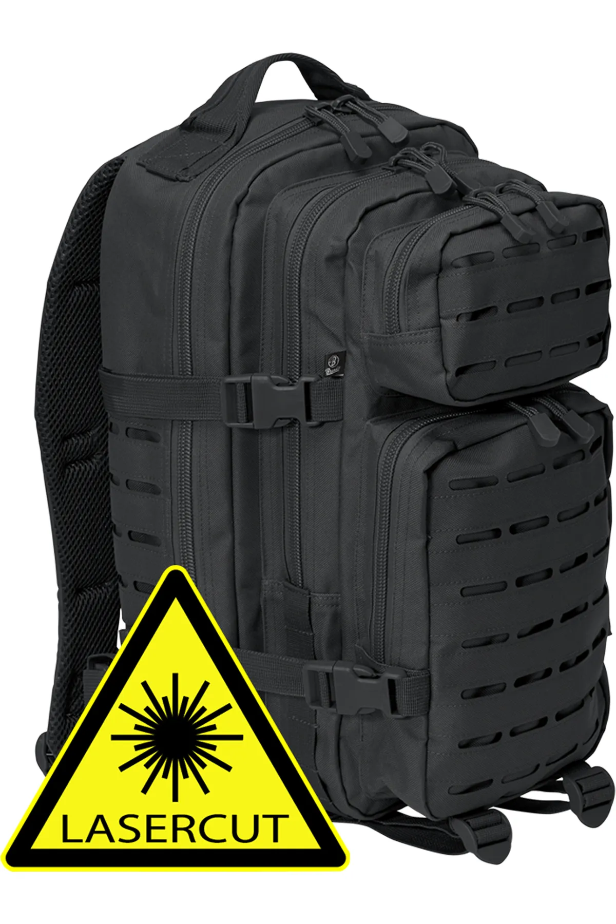 Brandit  Rucksack - Schwarz - Unifarben