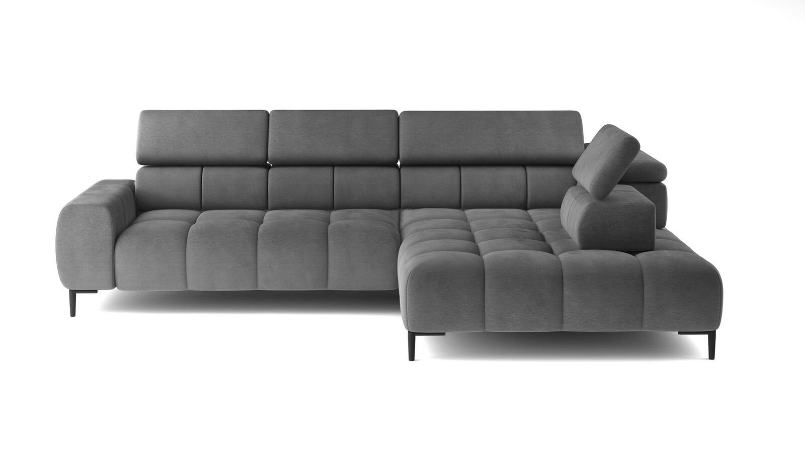 JVmoebel Ecksofa Wohnlandschaft Ecksofa L-Form Textil Couch Sofa Neu, Made in Europe
