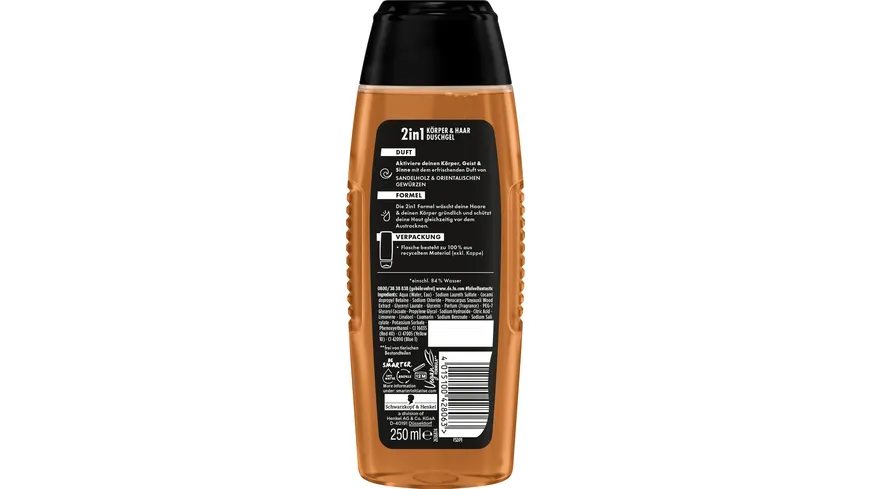 FA Men 2in1 Körper & Haar Duschgel Dark Passion 250ml 250 ml