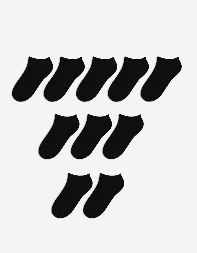 Sneakersocken - 10er-Pack
