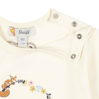 T-Shirt langarm, beige für Mädchen