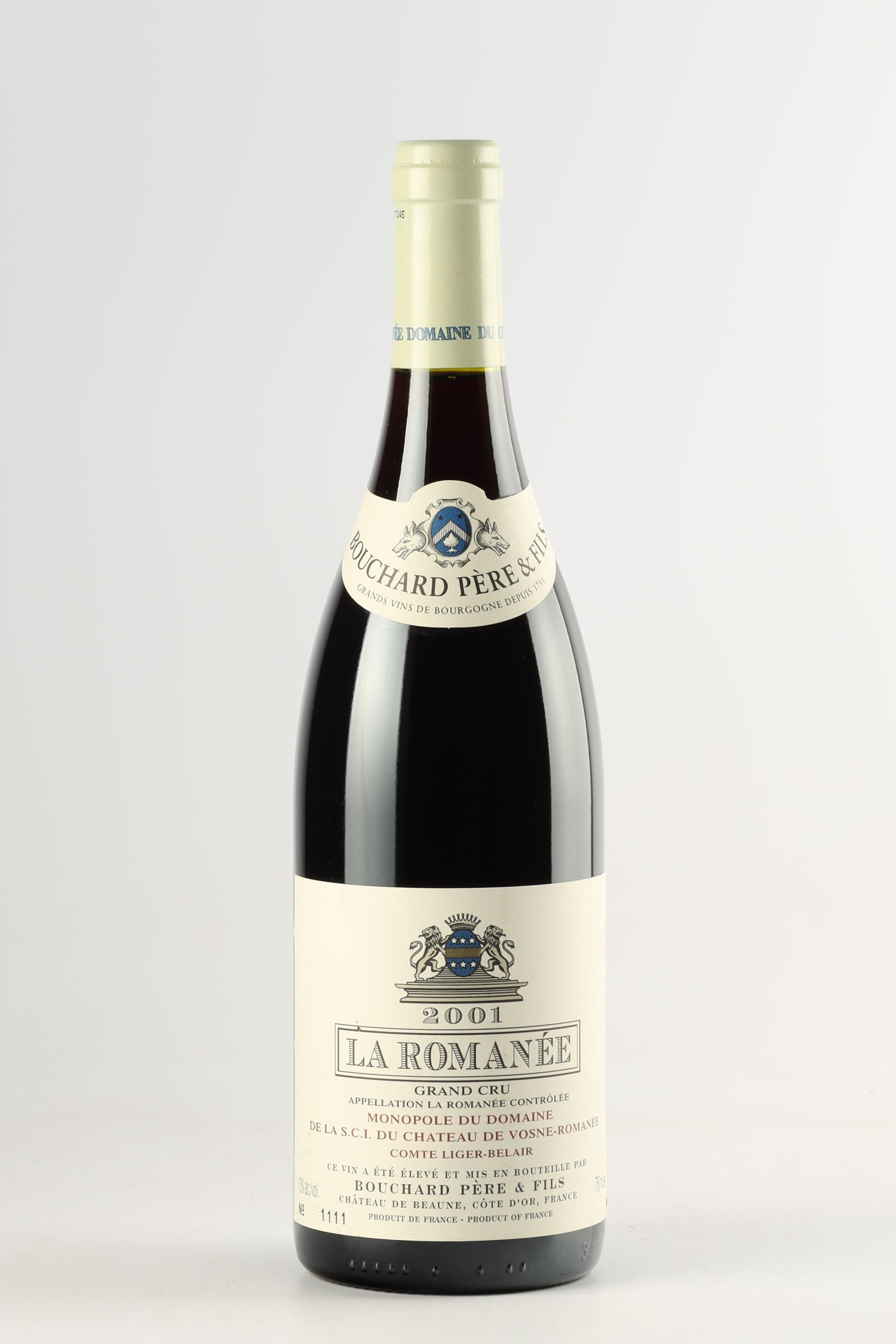 Domaine Comte Liger Belair 2001, La Romanée