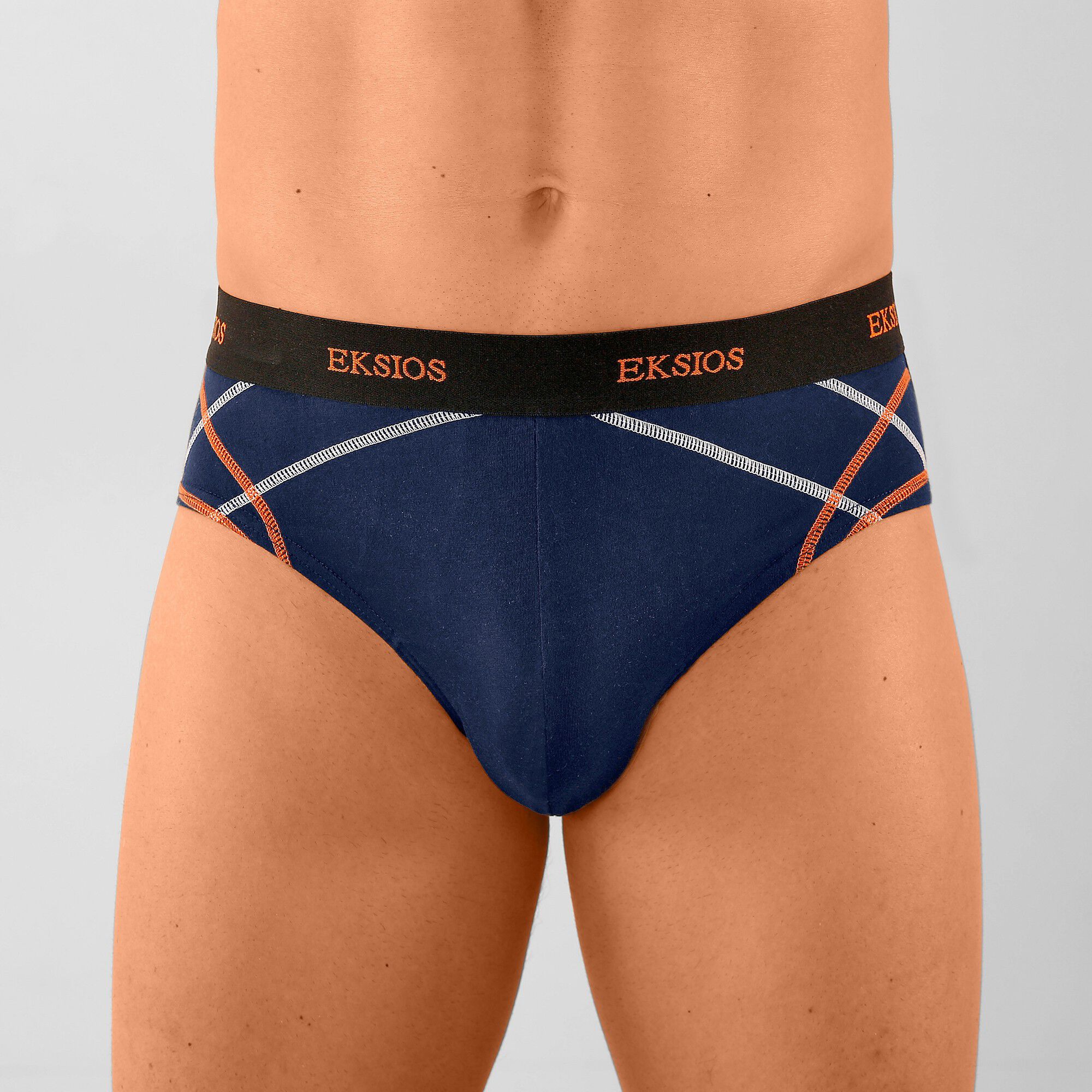 Slip fermé élastiqué surpiqué taille confort