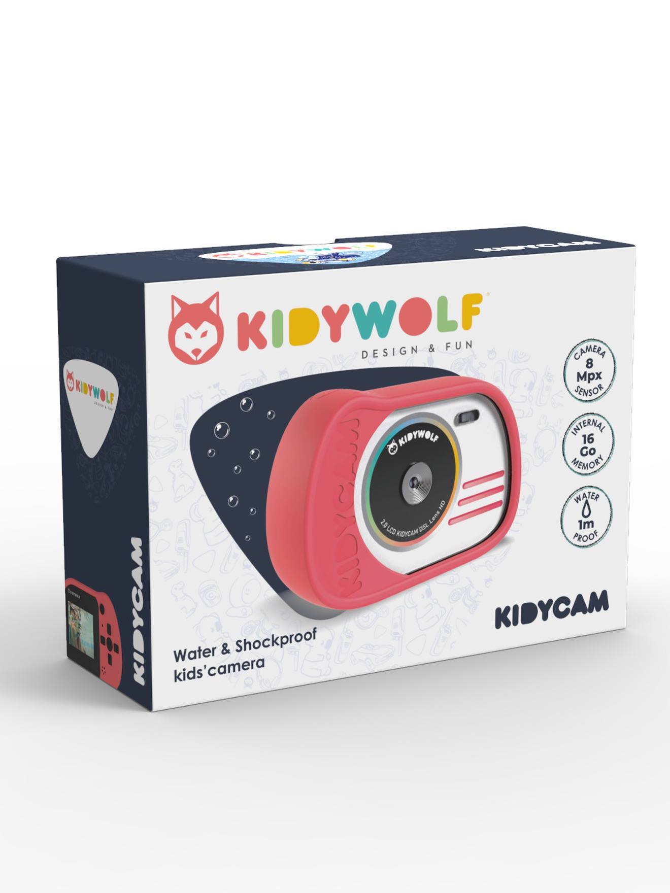 Kidywolf Kinder Kamera KIDYCAM KIDYWOLF - orange