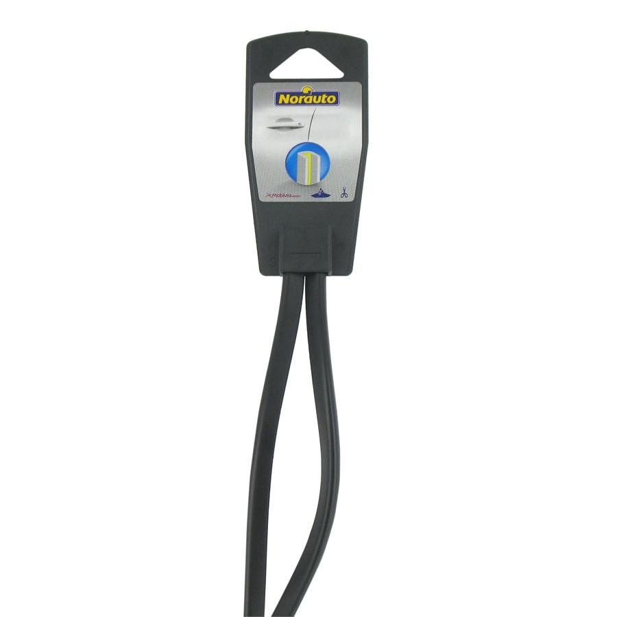 Türkantenschutz von Norauto, schwarz, 85 cm, 2 Stück - ATU