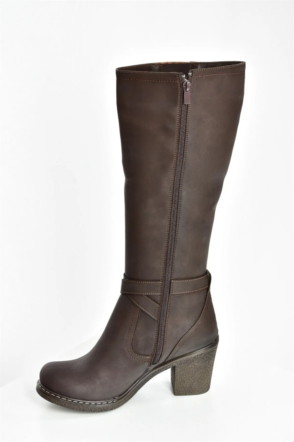 Fox Shoes  Braune Damenstiefel C674250109