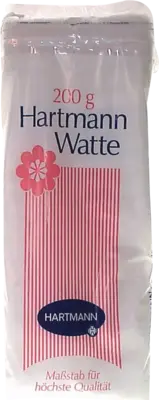 VERBANDWATTE zickzack Hartmann  200 g  Watte
