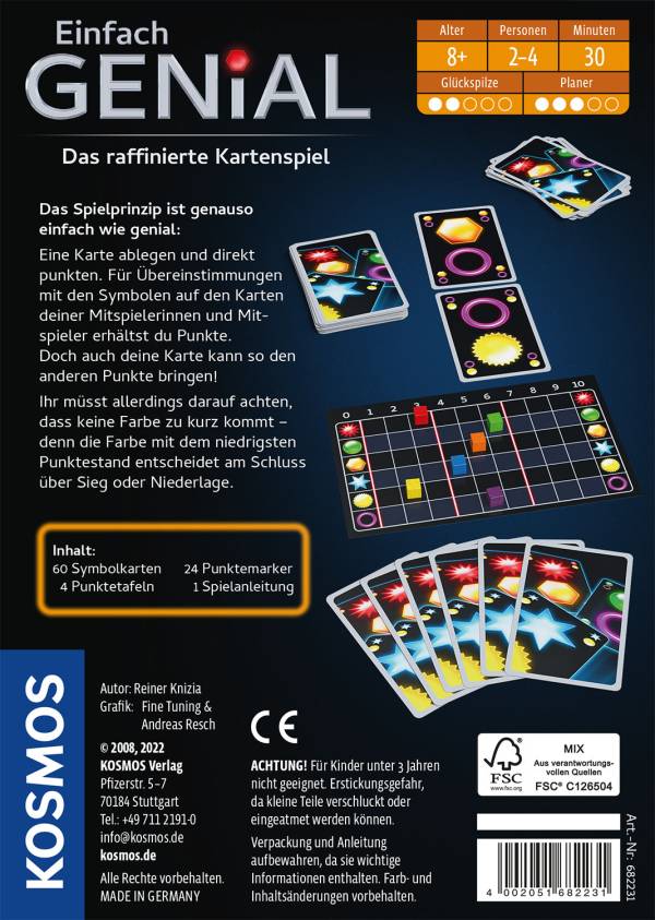 Einfach Genial - Das Kartenspiel